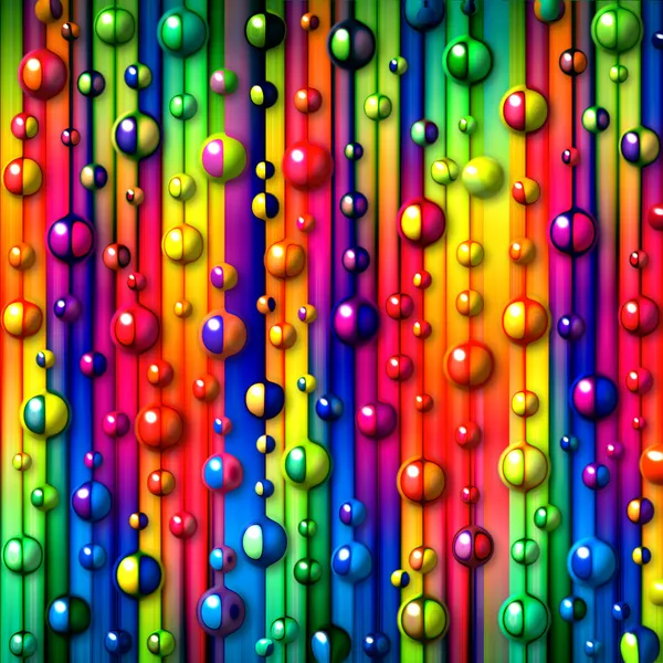 Colorful bubbles abstract background — Stock Photo, Image