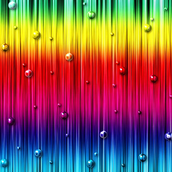 Fond abstrait coloré avec des bulles — Photo