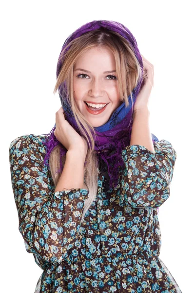 Happy beautiful smiling woman — Stock Photo, Image