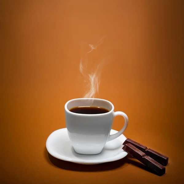 Perfecte Rookvrije koffie — Stockfoto
