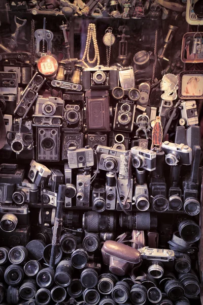 Câmeras antigas — Fotografia de Stock
