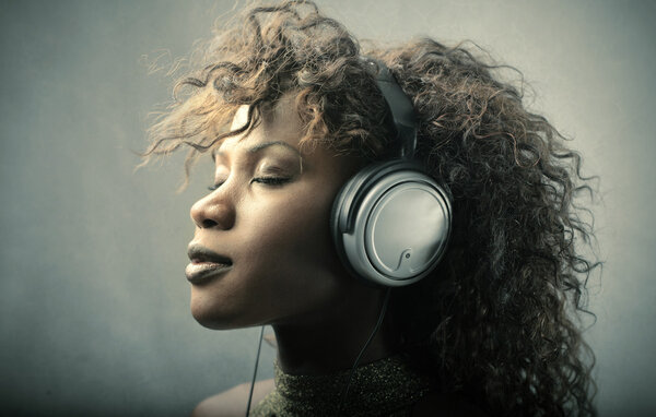 Disfruta de la música — Foto de Stock