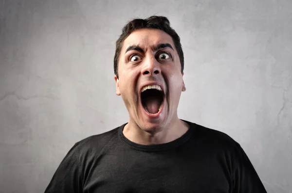 Angry man — Stock Photo, Image