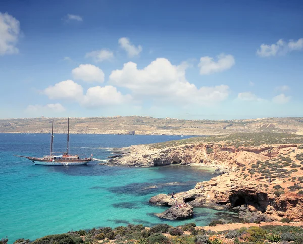 Узбережжя на Мальті — стокове фото