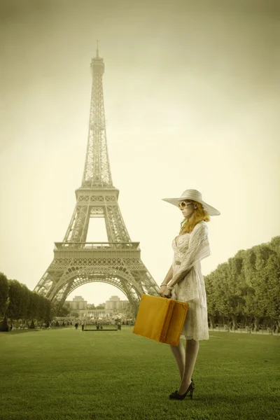 Reis naar Parijs — Stockfoto