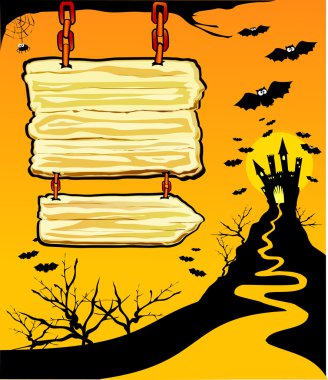 Halloween background clipart