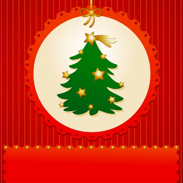 Chistmas card — Stock Vector