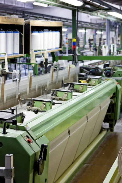 Textilní stroje — Stock fotografie