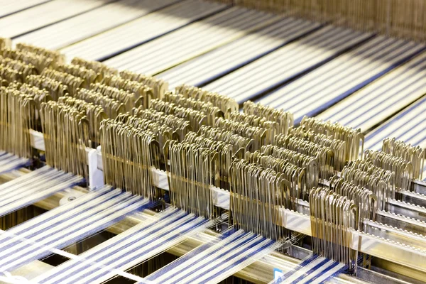 Close up of textile machine — Stock Photo, Image