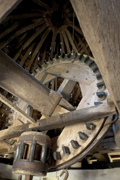 Interior del molino, Vensac, Aquitania, Francia — Foto de Stock