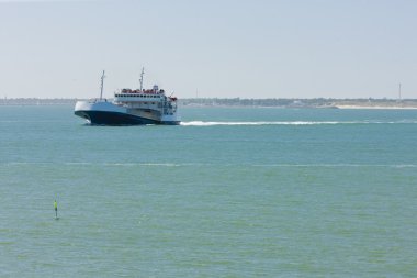 Ferry for Royan, Poitou-Charentes, France clipart