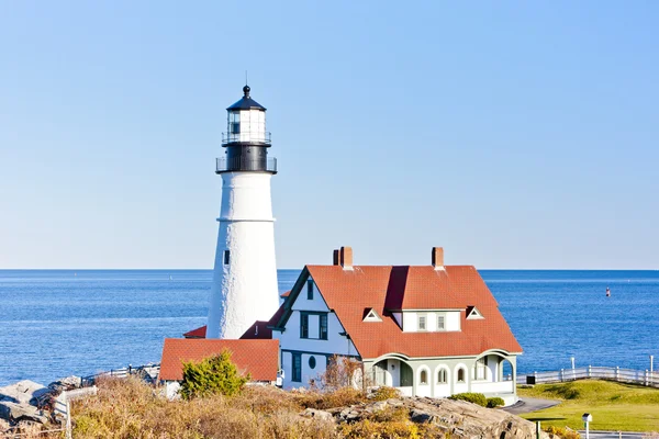 Portland Head Lighthouse, Maine, Verenigde Staten — Stockfoto