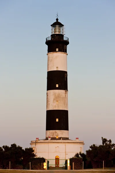 Chassiron Lighthouse, Poitou-Charentes, France — Stock Photo, Image