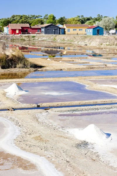 stock image Saline, Port des Salines, Oleron Island, Poitou-Charentes, Franc