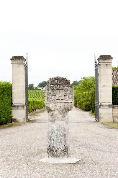 stock image Chateau d'Yquem, Sauternes Region, France