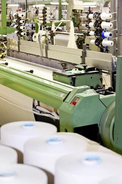 Textilní stroje — Stock fotografie