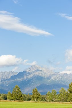 Krivan Mountain, Vysoke Tatry (High Tatras), Slovakia clipart