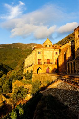 Nuestra Senora de Valvanera Monastery, La Rioja, Spain clipart