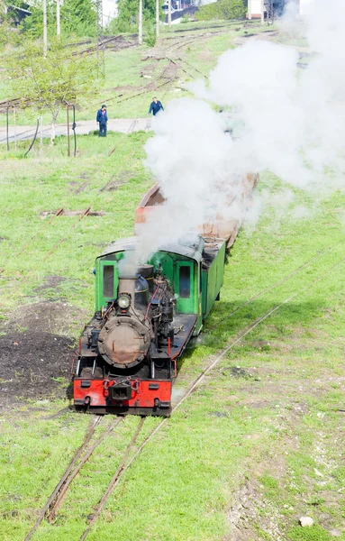 蒸気の貨物列車、kostolac、セルビア — ストック写真