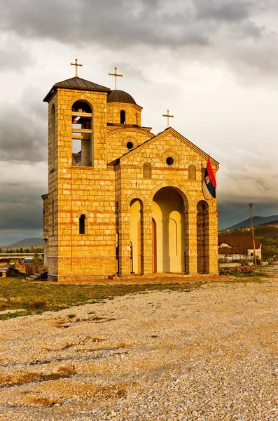 ヘリング、セルビア近くの教会 — ストック写真