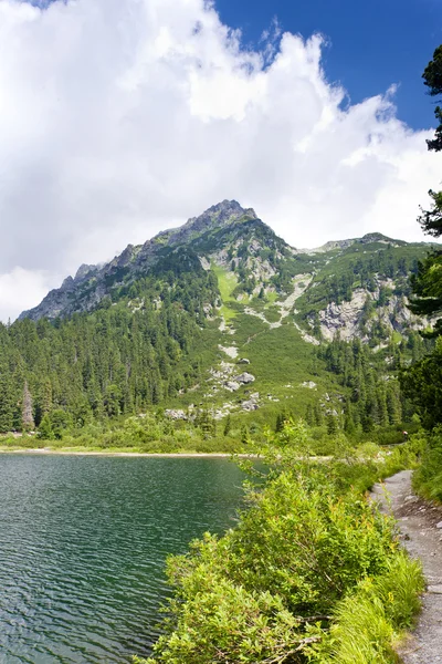 Popradske tarn, vysoke tatry (Hoge Tatra), Slowakije — Stockfoto
