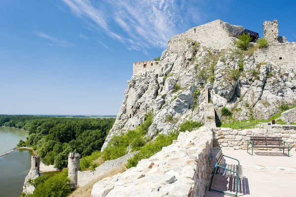 stock image Devin Castle, Slovakia