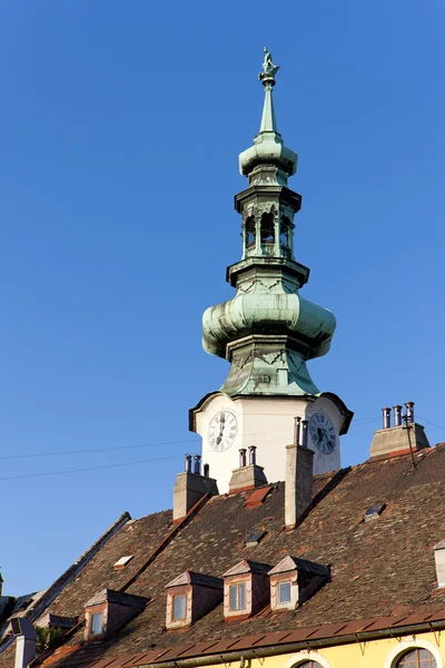 Башня Михайловских ворот, Братислава, Словакия — стоковое фото