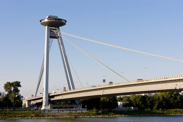 Nuevo puente, Bratislava, Eslovaquia —  Fotos de Stock