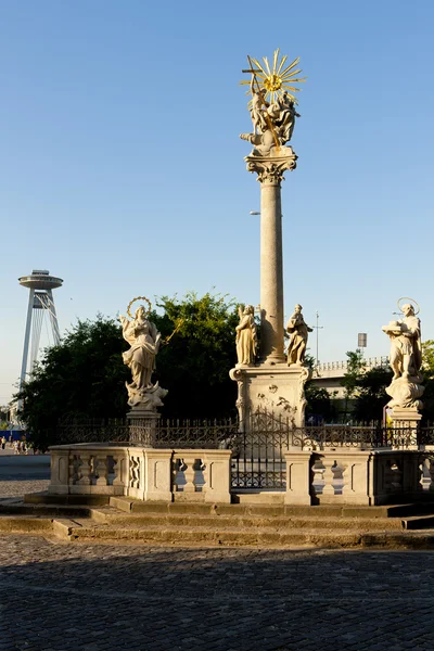 Coluna da peste de St.Trinity, Bratislava, Eslováquia — Fotografia de Stock