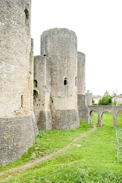 Villandraut hrad, aquitaine, Francie — Stock fotografie