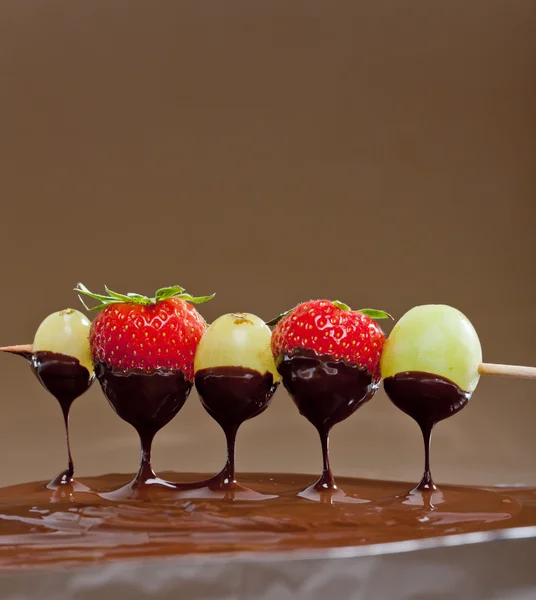 Fondue au chocolat — Photo