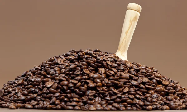 Ainda vida de grãos de café — Fotografia de Stock