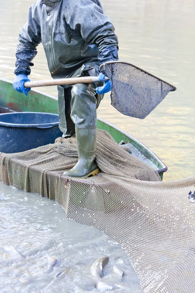 stock image Detail of fisherman