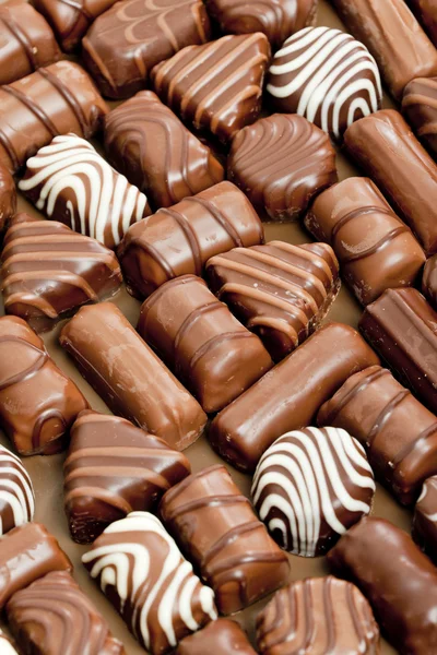 Chocolade snoepjes — Stockfoto