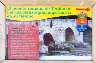 eski köprünün yakınında tordomar, Kastilya ve leon, İspanya