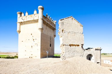 belmonte Kalesi de campos, Kastilya ve leon, İspanya