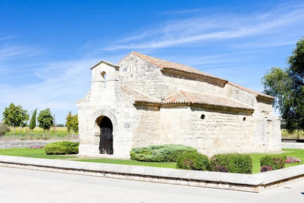 Kerk van san juan bautista, banos de cerrato, Castilië en leon, — Stockfoto