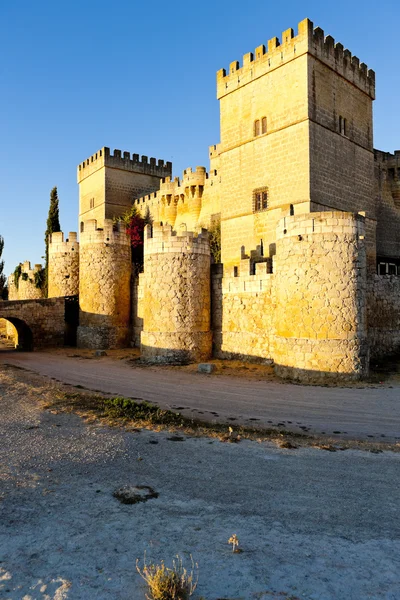Замок Ампудія, Кастилія і Леон, Іспанія. — стокове фото
