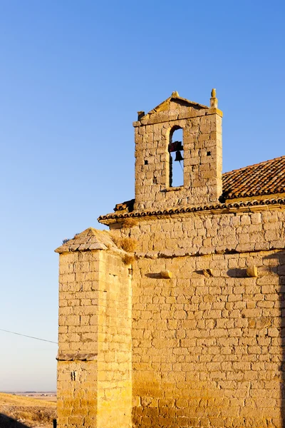 Gereja di Ampudia, Kastilia dan Leon, Spanyol — Stok Foto