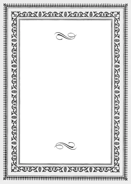 矢量复古装饰框架 — 图库矢量图片