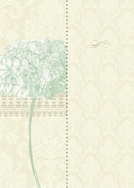 矢量两部分花卉背景 — 图库矢量图片