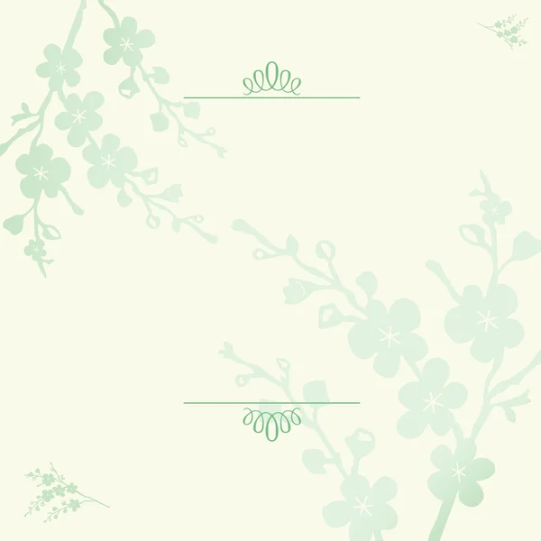 Fond de fleur florale vectorielle — Image vectorielle