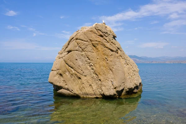在海中的岩石 — 图库照片