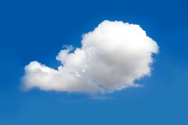 stock image Single cloud in blue sky