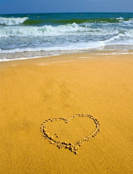 Amour sur le sable — Photo