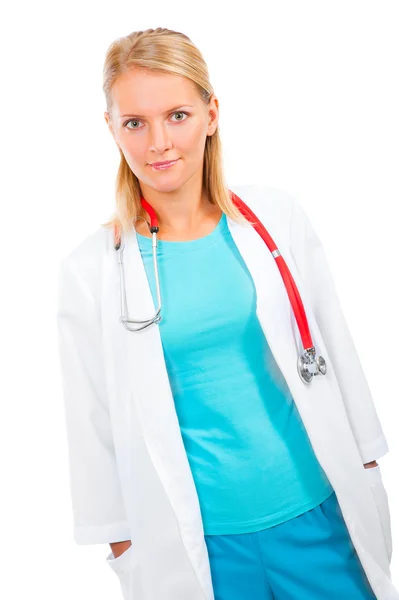 Młoda kobieta lekarz — Zdjęcie stockowe