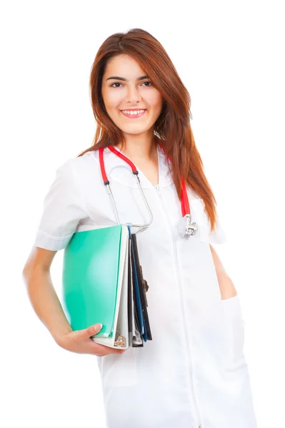 Fiatal nő orvos — Stock Fotó