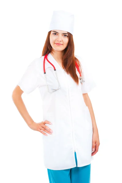 Mujer joven médico — Foto de Stock