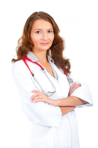 Jonge vrouw arts — Stockfoto