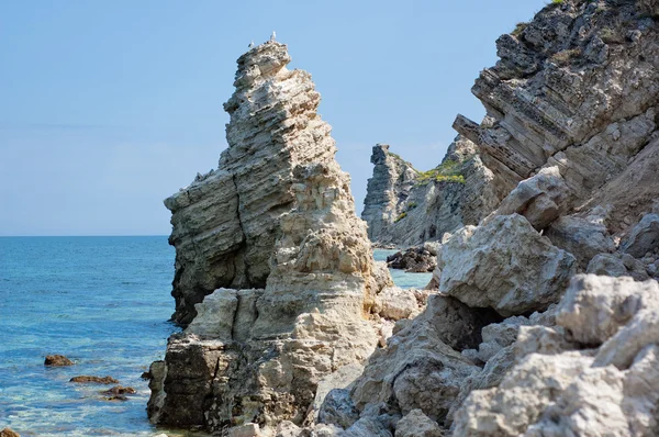 海岩石 — 图库照片